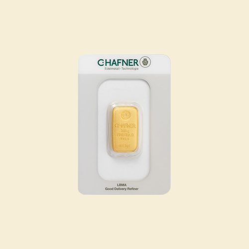 C.Hafner 250 g Goldbarren