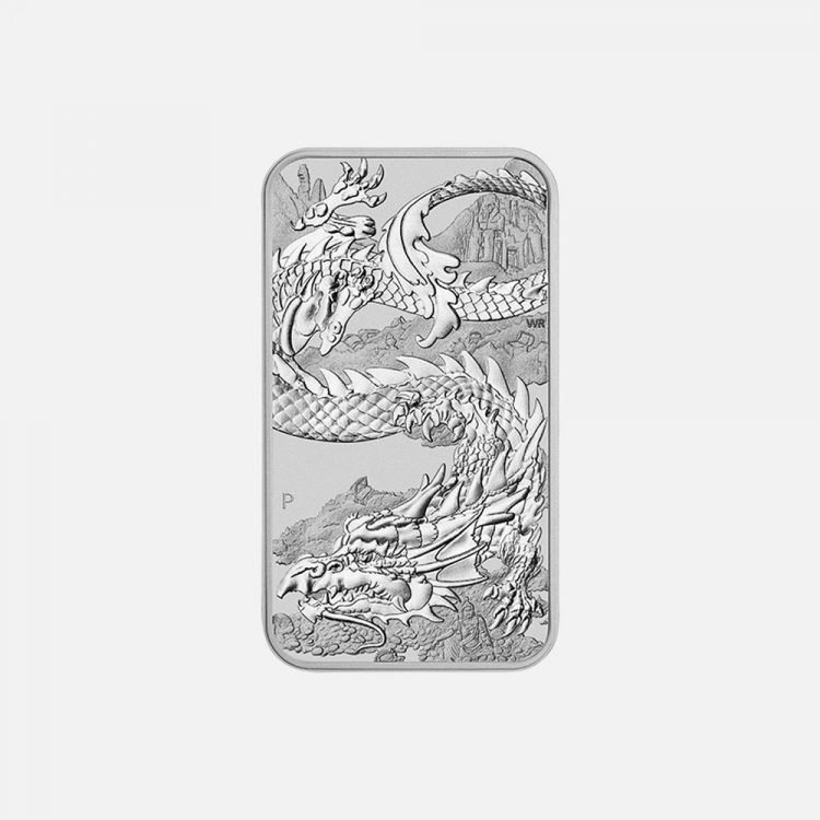 1 oz Silber-Münzbarren Dragon 2023 The Perth Mint