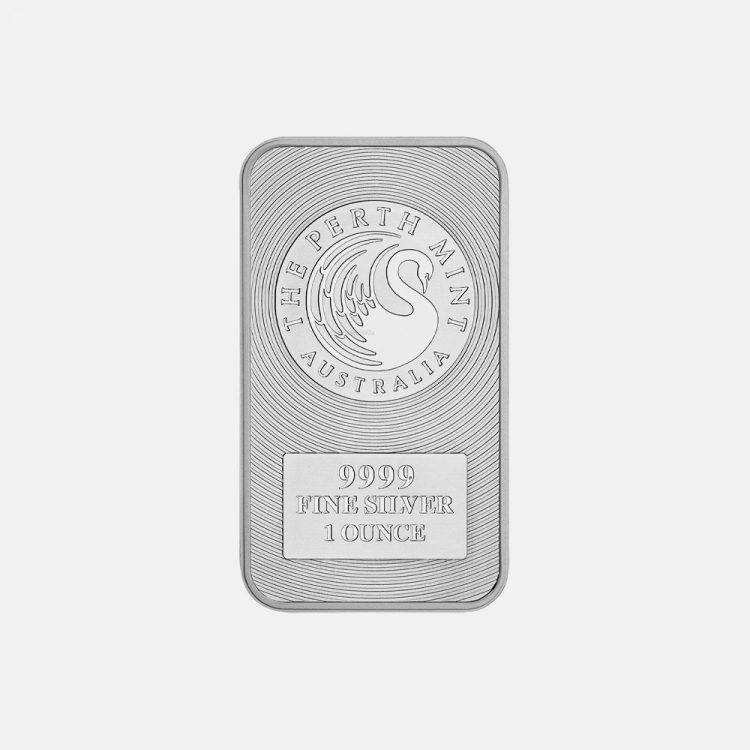 The Perth Mint 1 oz Silberbarren Känguru