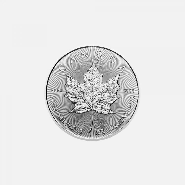 Maple Leaf 2024 1 oz Silbermünze Royal Canadian Mint