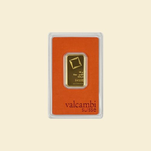 Valcambi 20 g Goldbarren