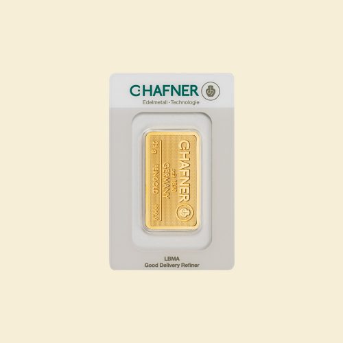 C.Hafner 25 g Goldbarren