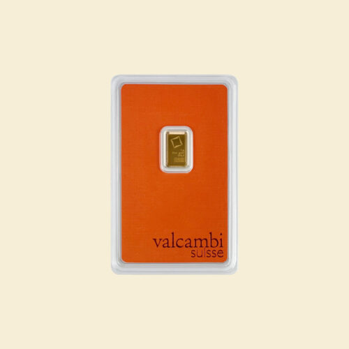 Valcambi 1 g Goldbarren