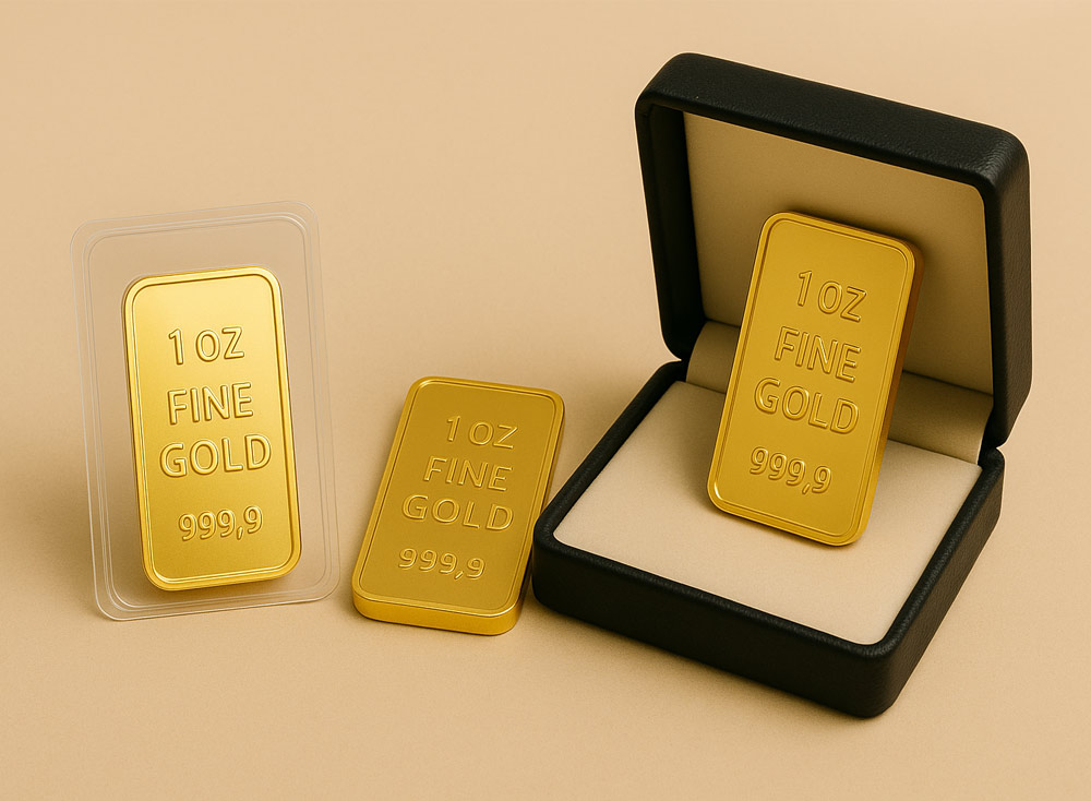 1 oz Goldbarren kaufen – Die beliebteste Wahl für Anleger