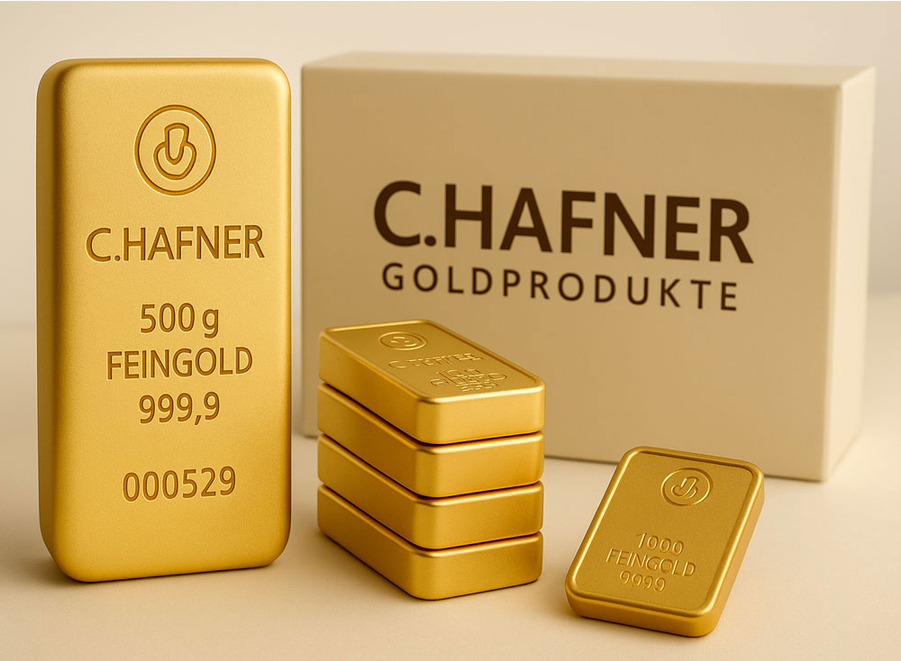 C.Hafner Goldbarren kaufen - Wertanlage mit Verantwortung