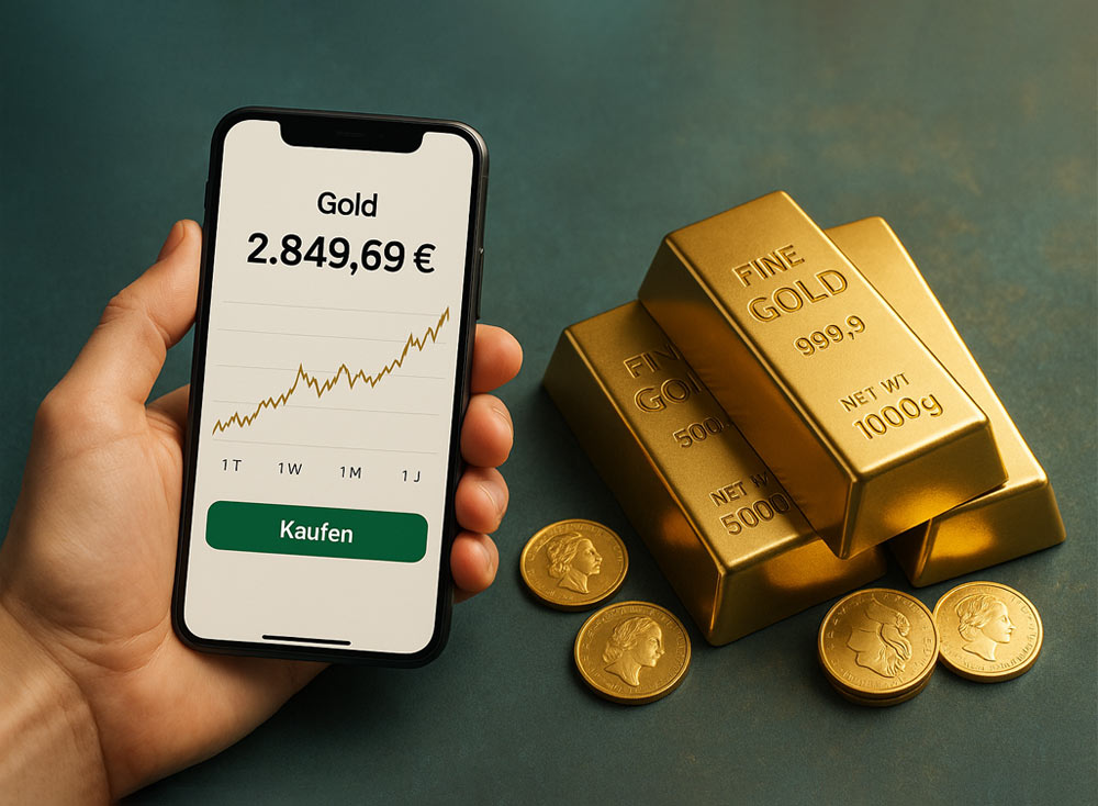 Gold online kaufen - Wenn Vertrauen mehr zählt als Trends