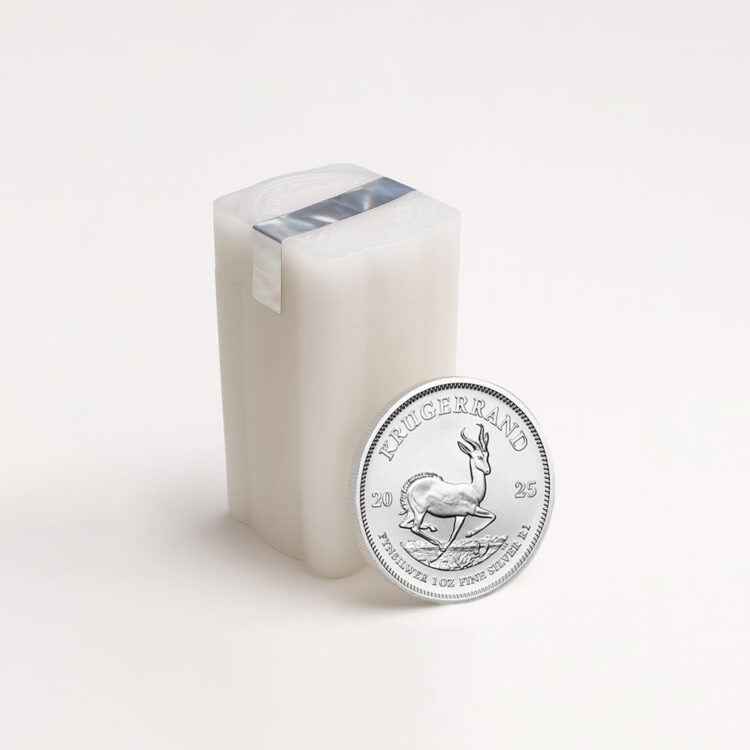 Krügerrand 2025 Tube (25 x 1 oz Silbermünze)