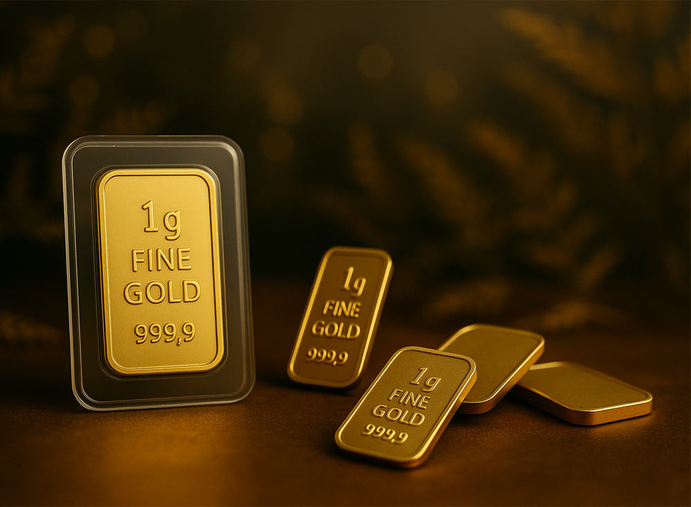 1 g Goldbarren kaufen – Flexibel investieren mit kleinem Budget