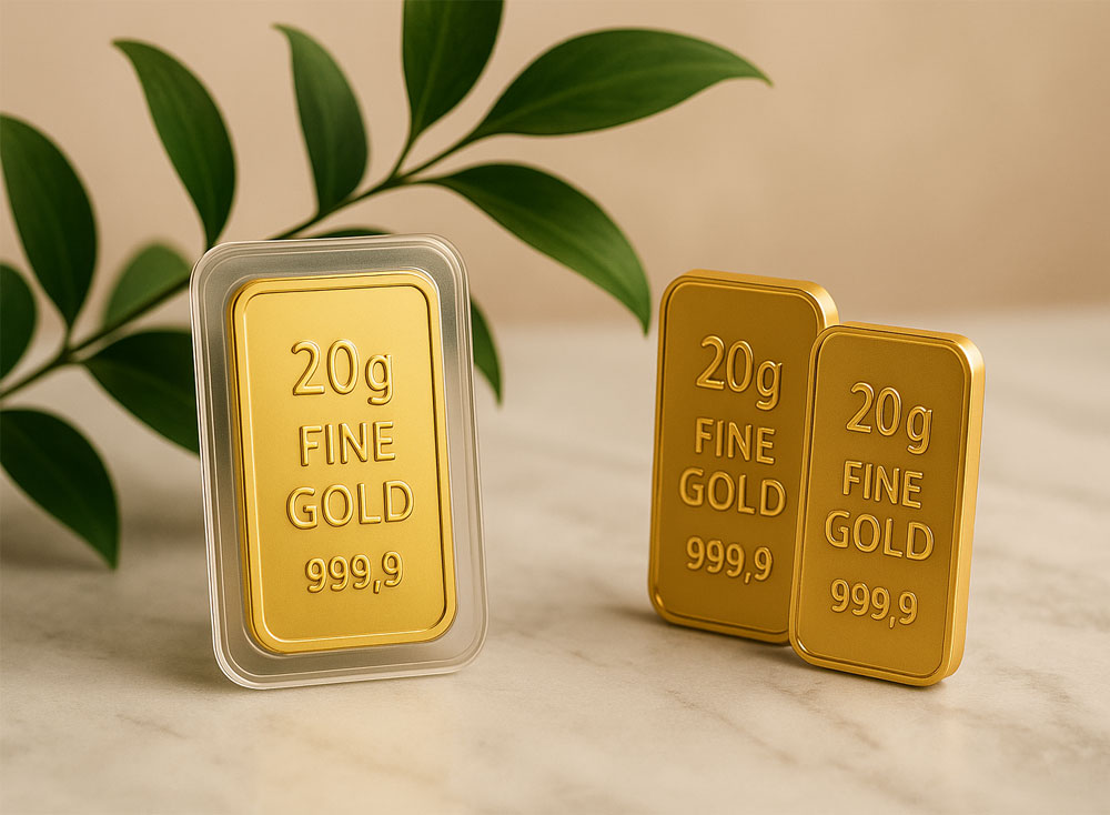 20 g Goldbarren kaufen – Die clevere Mitte zwischen Flexibilität & Effizienz