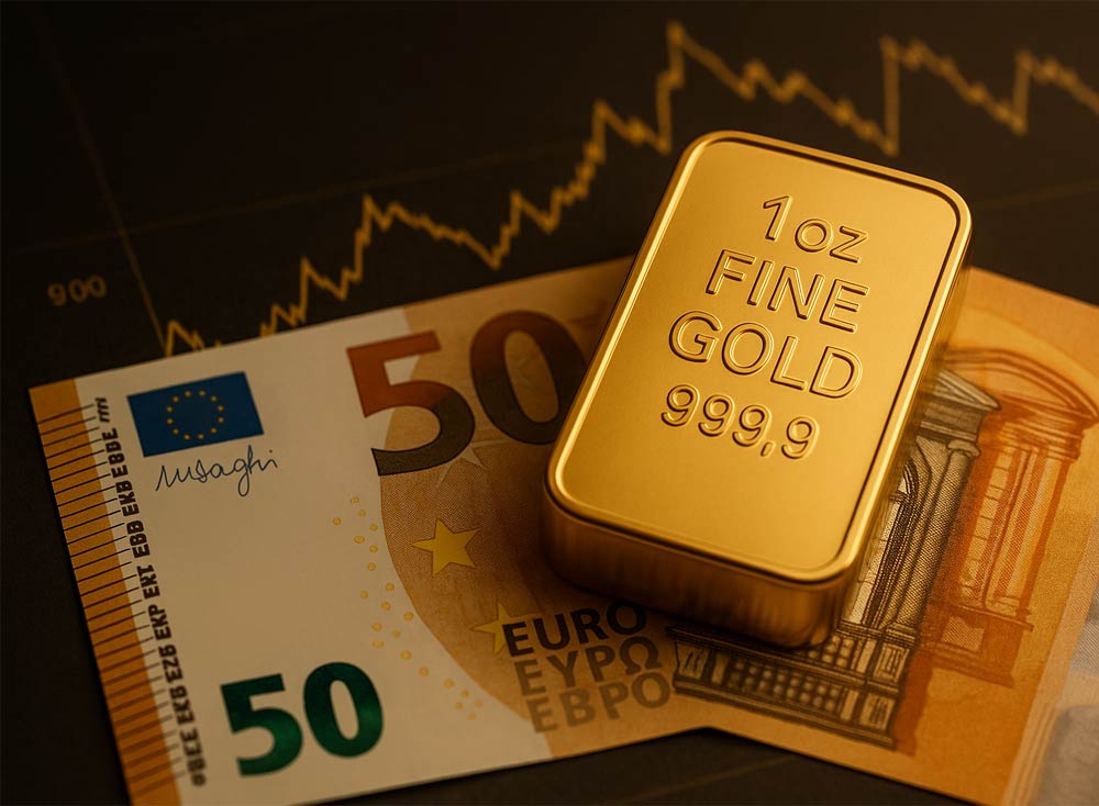 Was kostet ein 1 oz Goldbarren aktuell?