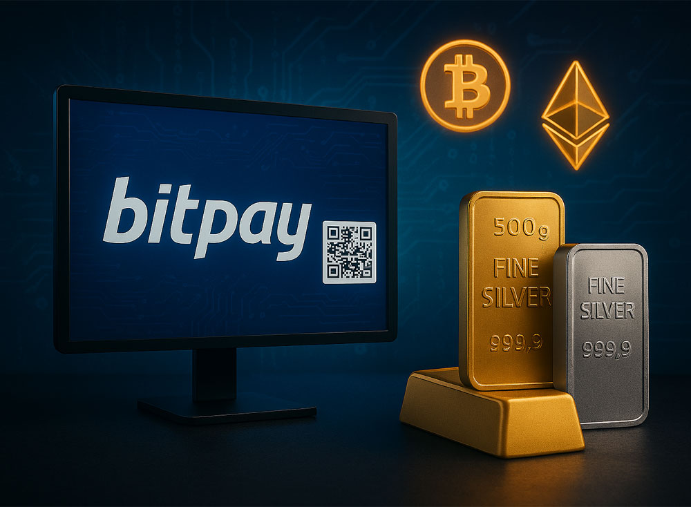 Gold mit BitPay kaufen – Flexibel bezahlen mit Bitcoin & Co.