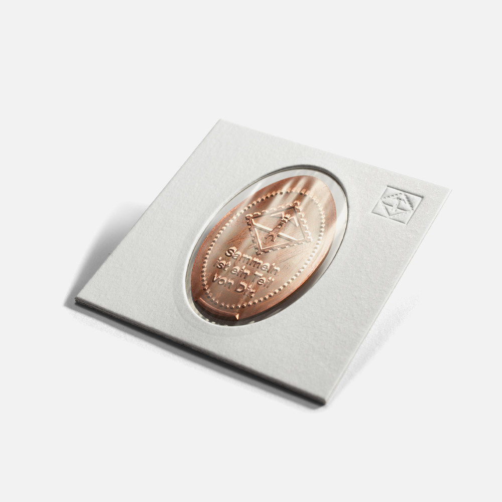 Matrix selbstklebende Münzrähmchen - 10er Pack – Bild 3